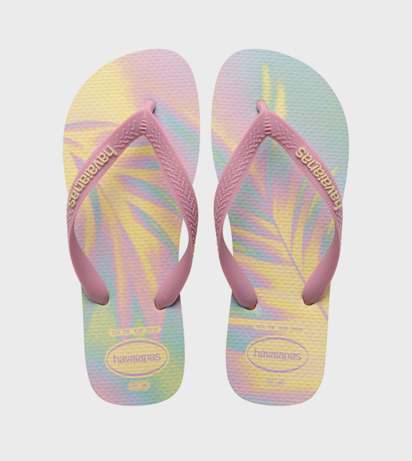 Top Fashion Printed Flip-Flops