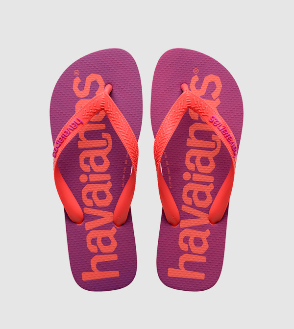 Logo Printed Flip-Flops