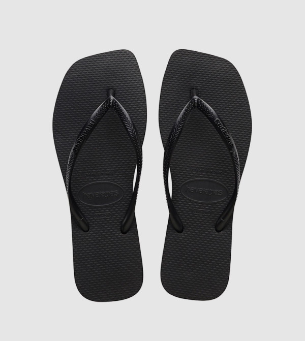 Slim Square Toe Flip-Flops