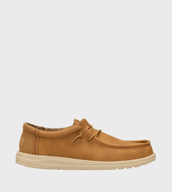 WALLY Perforated Classic Slip-On Shoes