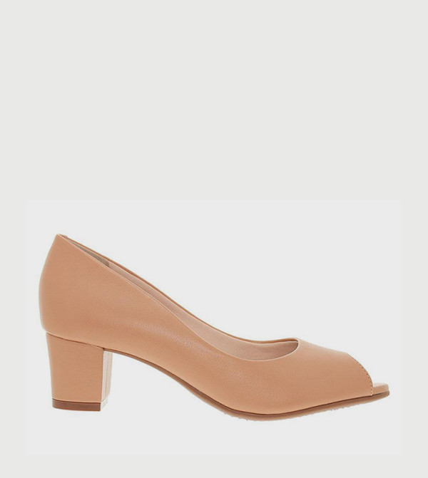 BLISS Peep Toe Pumps