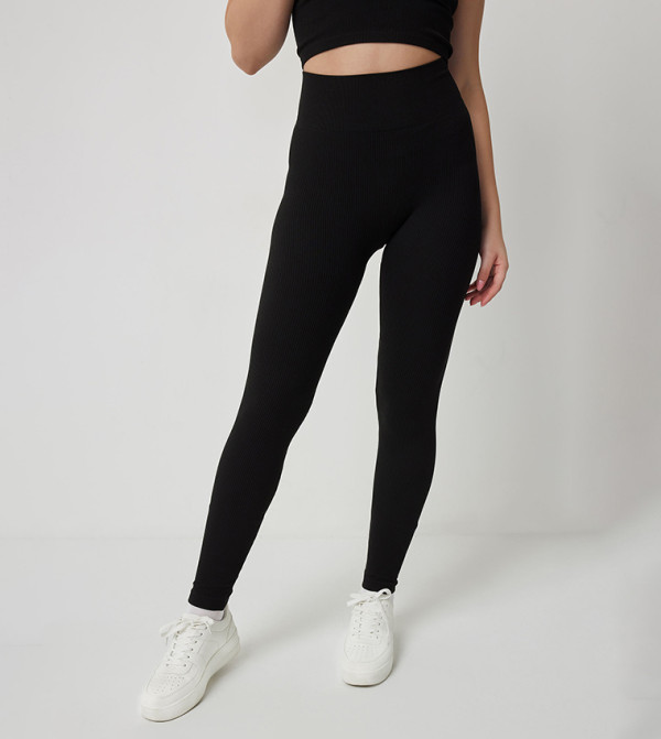 Ribbed Seamless Leggings