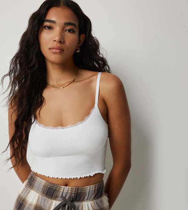 Ribbed Seamless Cami Top