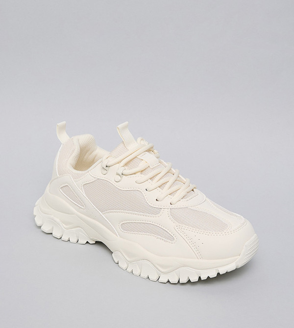Solid Chunky Sneakers