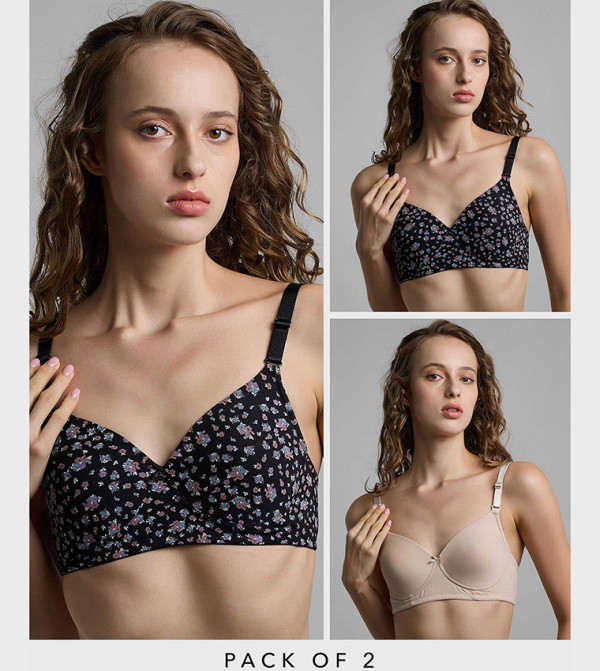 2 Pack T-Shirt Bras