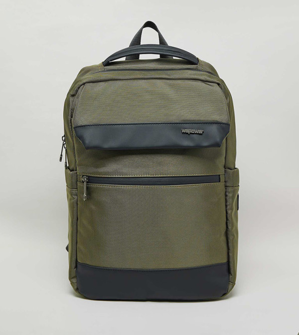 Color Block Backpack, 30x48Cm