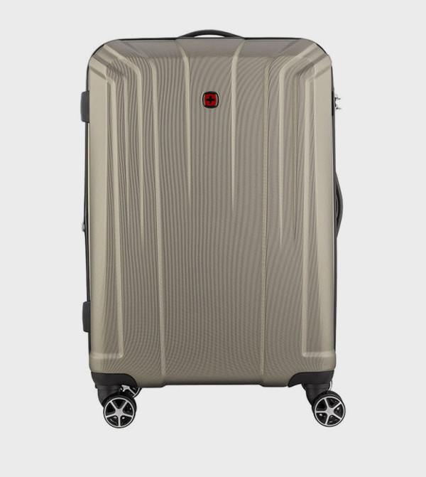 Textured Hard Shell Trolley Bag, 67cm