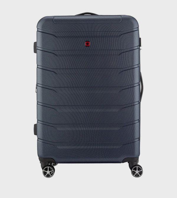 Textured Hard Shell Trolley Bag, 78cm