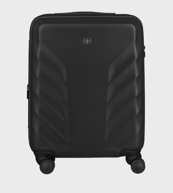 Textured Hard Shell Cabin Trolley Bag, 54cm