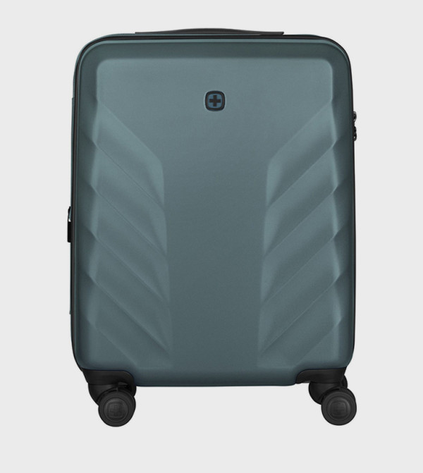 Textured Hard Shell Cabin Trolley Bag, 54cm