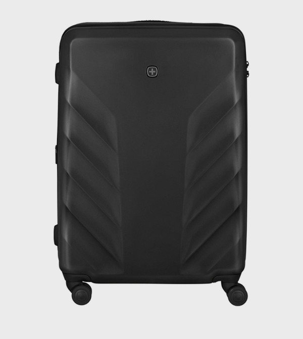 Textured Hard Shell Trolley Bag, 69cm
