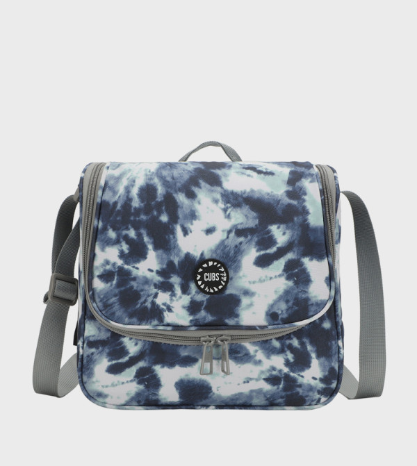 Black & White Tie-Dye Lunch Bag