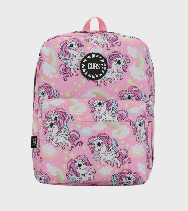 Unicorn & Rainbows Zip Around Backpack