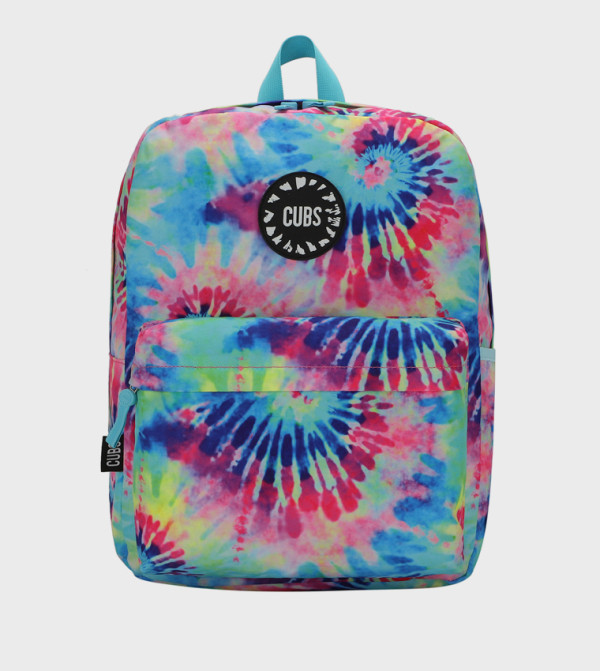 Tie Dye Lilac Blend Zip Around Backpack