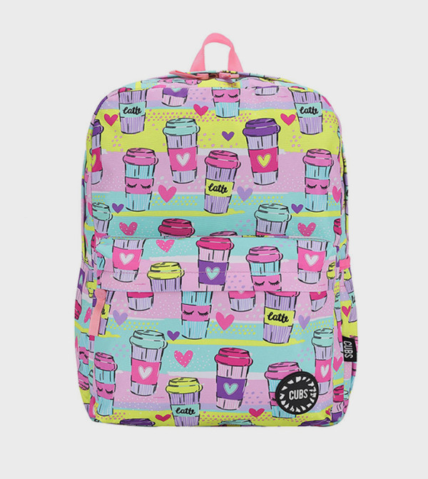 Printed Zip Around Backpack