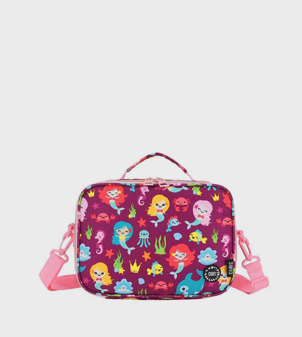 Baby Mermaid Print Lunch Bag