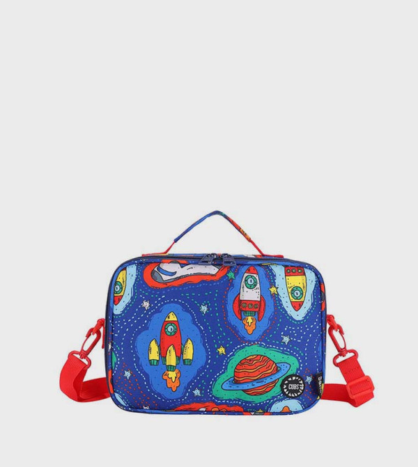 The Rocket Print Lunch Bag