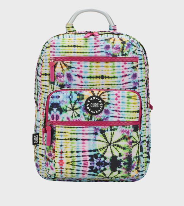 Tie-Dye Swirl Zip Around Backpack