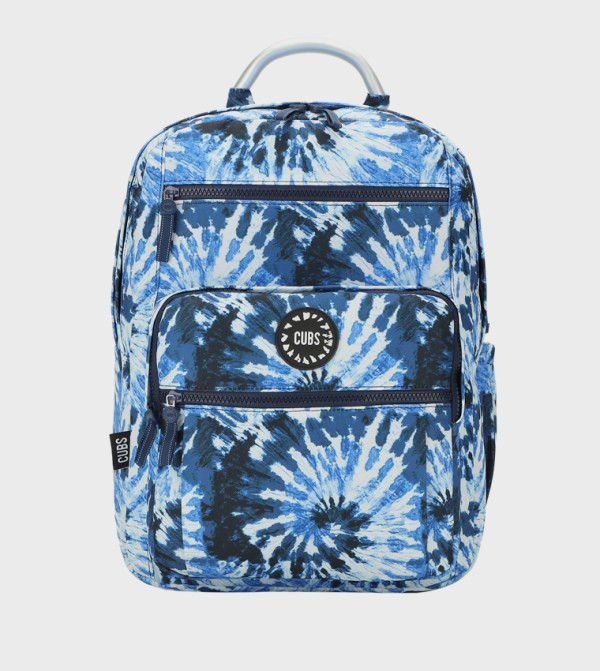 All The Blues Tie-Dye Zip Around Backpack