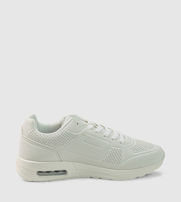 Logo Detail Lace Up Sneakers