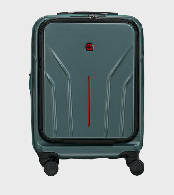 Textured Hard Shell Cabin Trolley Bag, 54cm