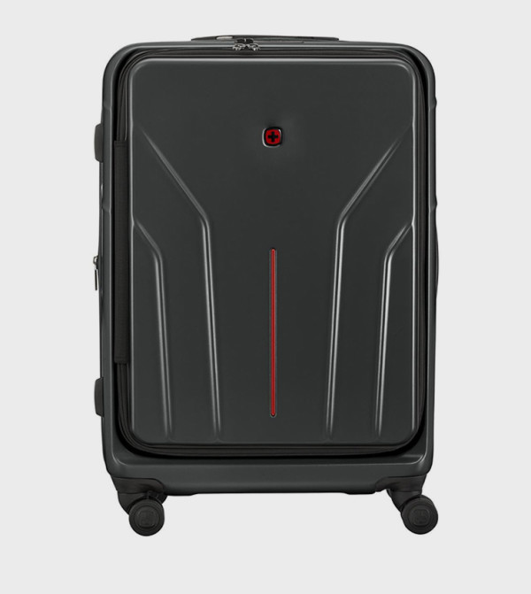 Textured Hard Shell Trolley Bag, 68cm