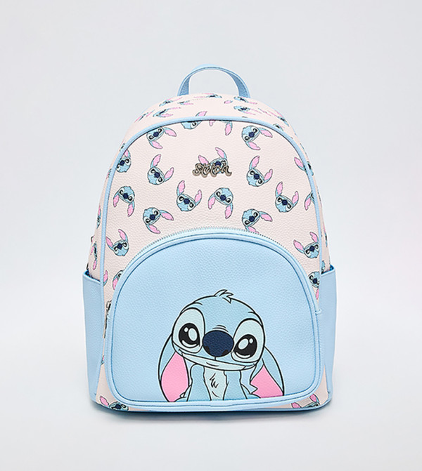 Stitch Print Backpack
