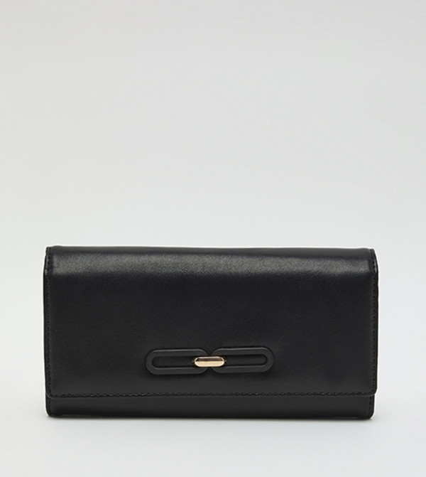 Solid Long Wallet