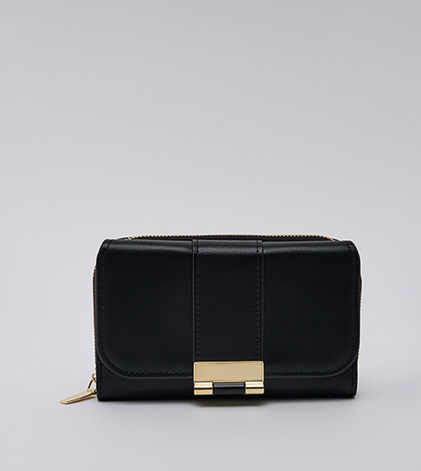 Metal Accent Medium Wallet