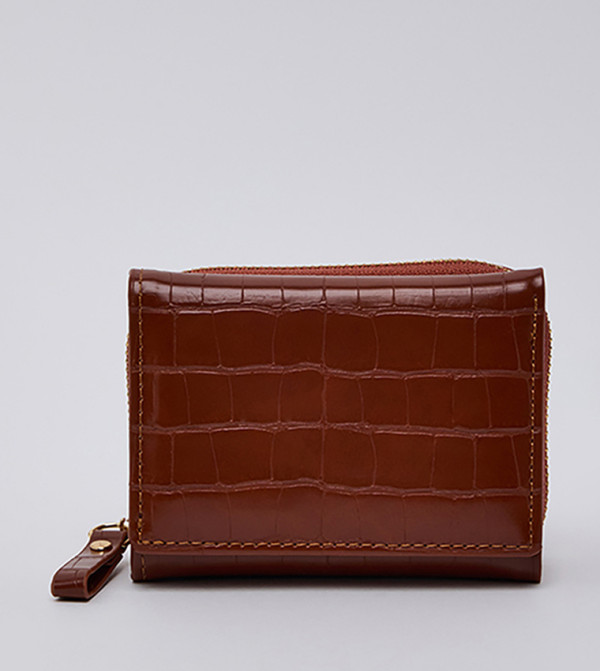 Textured Mini Wallet