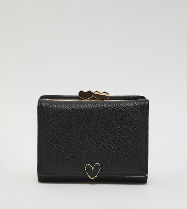 Textured Small Wallet