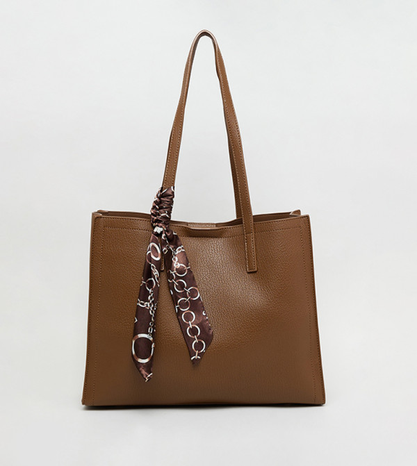 Textured Shoulder Bag