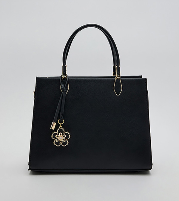 Solid Satchel Bag
