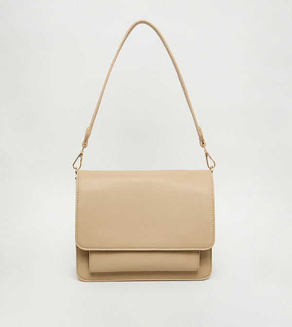 Textured Shoulder Bag