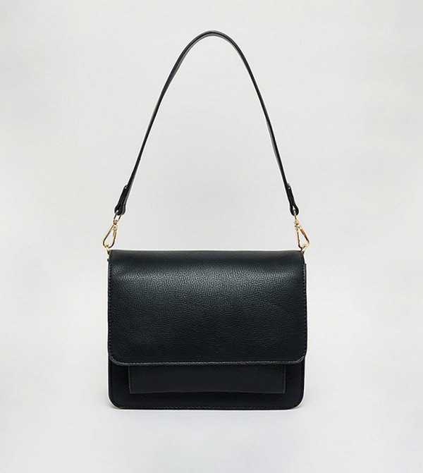 Textured Shoulder Bag