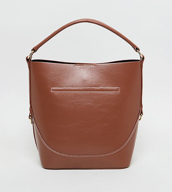 Textured Shoulder Bag
