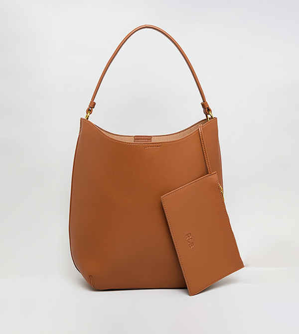 Textured Shoulder Bag