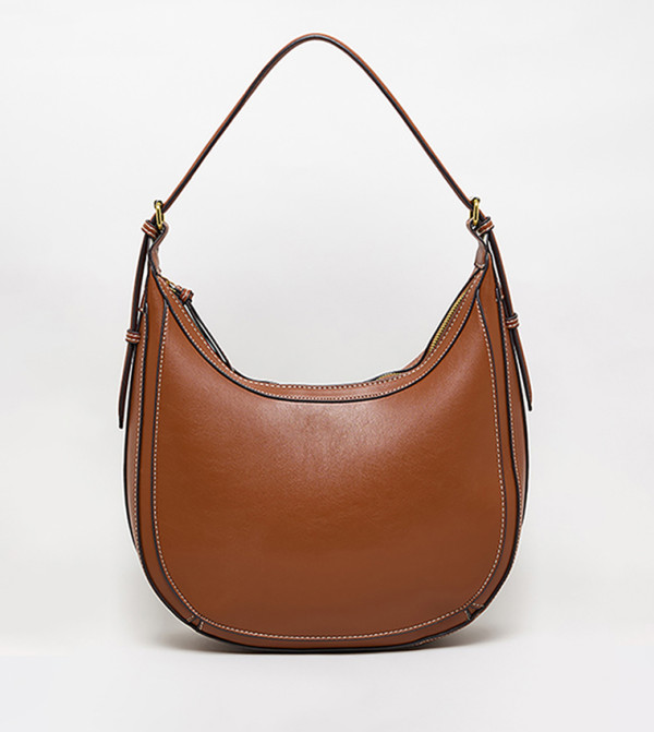 Solid Shoulder Bag