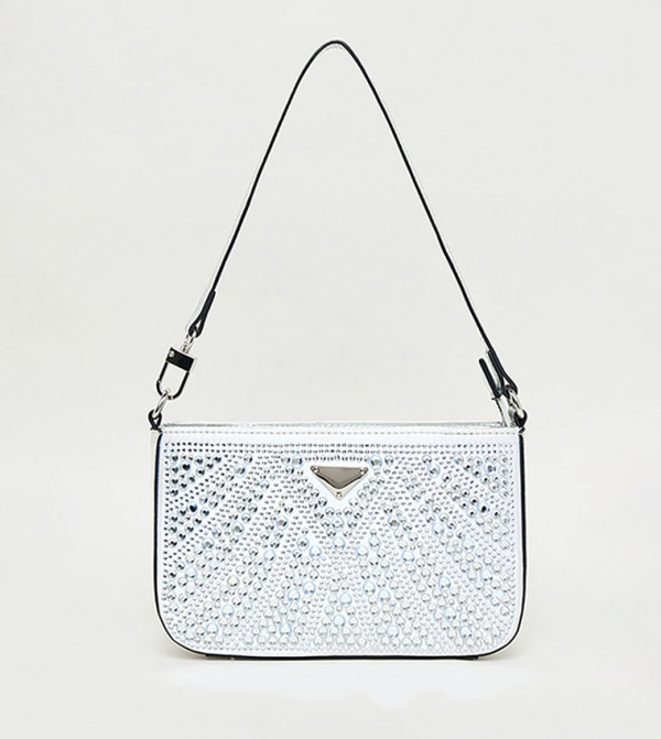 Embellished Shoulder Bag