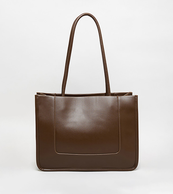Solid Shoulder Bag