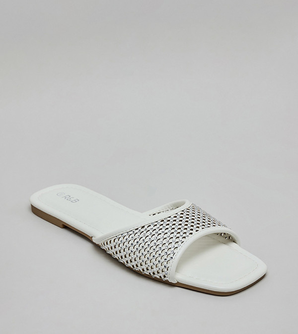 Studded Flat Sandals