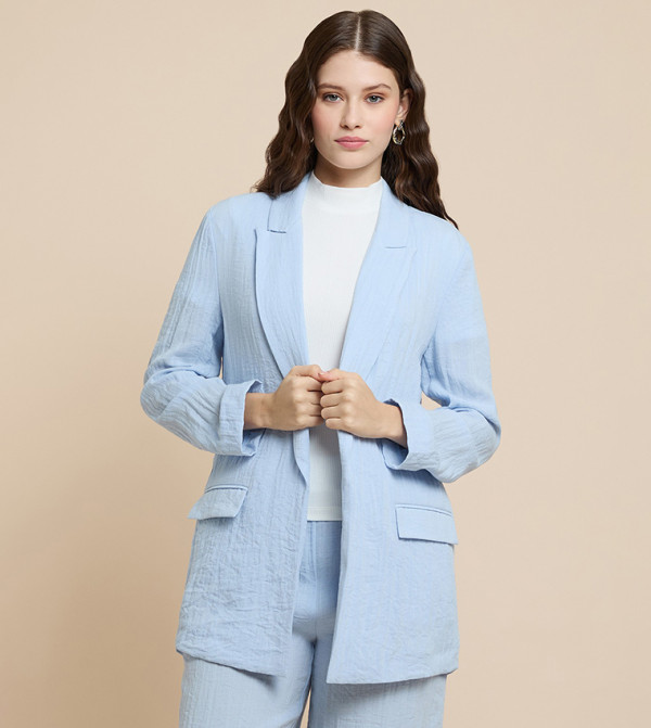 جاكيت مجعد كم طويل