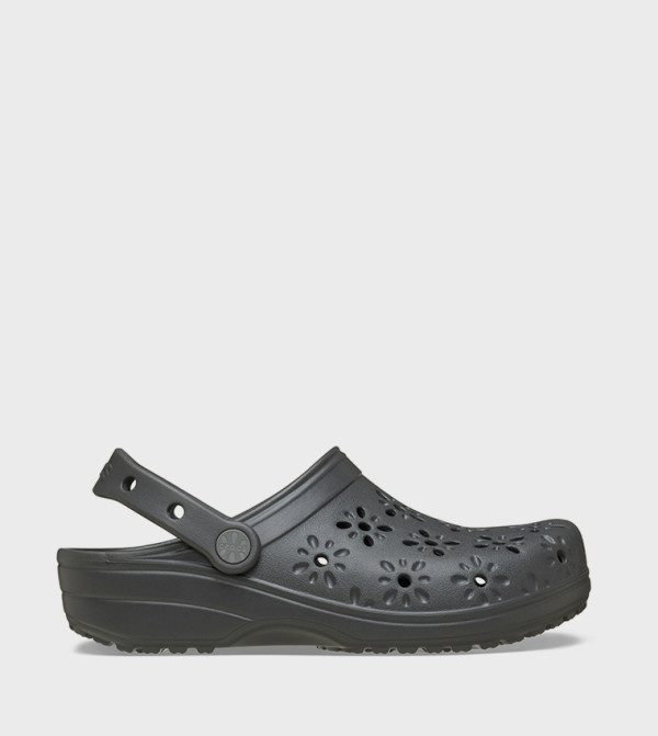 Classic Floral Cut Out Clog