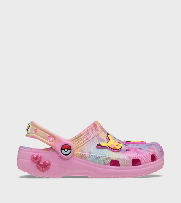 Kids' Pikachu Pink Classic Clog 
