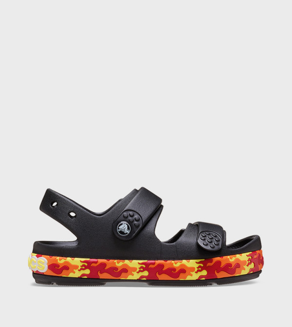 Kids' Crocband Cruiser Flames Sandal