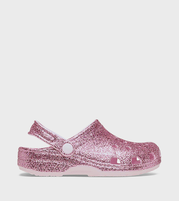 Toddlers' Classic Chunky Glitter Clog