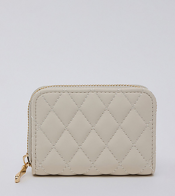 Quilted Zip-Around Wallet