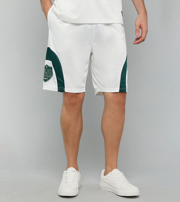 Printed Shorts with Drawstring Waist