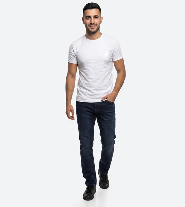 HARTLEY Logo Detail Short Sleeves T-Shirt