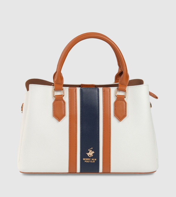 Color Block Mini Satchel Bag